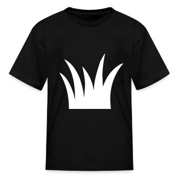 Tall Grass - Kid's T-Shirt - black - Front