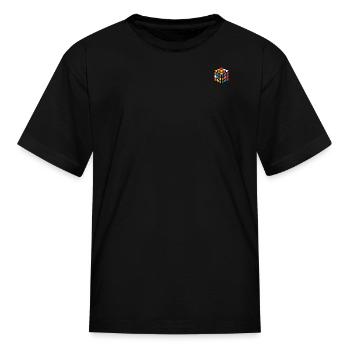 G30 Colorful Cube - Kid's T-Shirt - black - Front