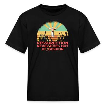 Christian Christianity - Kid's T-Shirt - black - Front