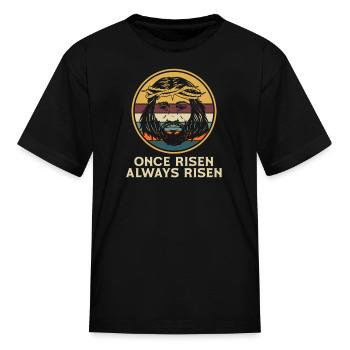 Christian Christianity - Kid's T-Shirt - black - Front