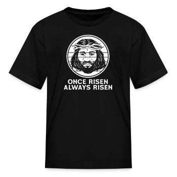 Christian Christianity - Kid's T-Shirt - black - Front