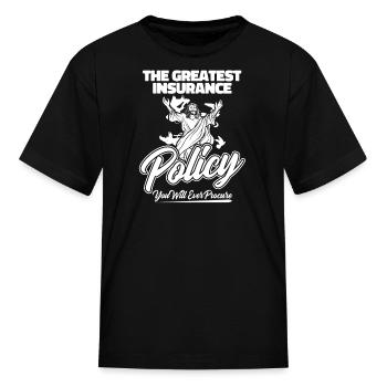 Christian Christianity - Kid's T-Shirt - black - Front