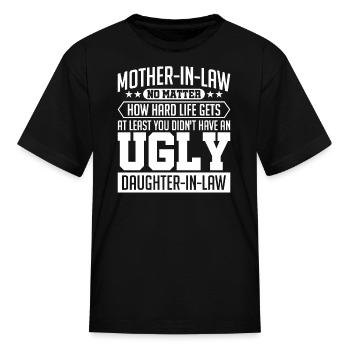 Humorous Mother Mother s Day Mother - Kid's T-Shirt - black - Front