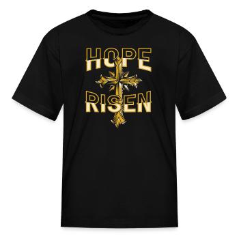 Christian Christianity - Kid's T-Shirt - black - Front