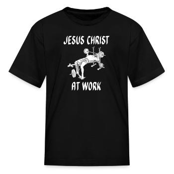 Christian Christianity - Kid's T-Shirt - black - Front