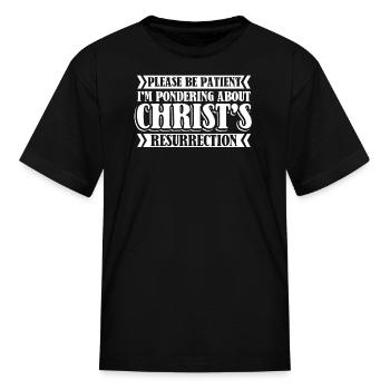 Christian Christianity - Kid's T-Shirt - black - Front