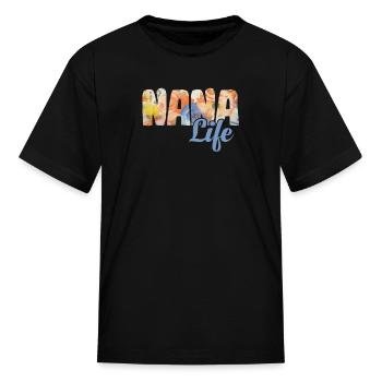 Nana Life Mami Fête des mères - T-shirt Enfant - noir - Devant
