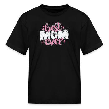 Meilleure maman de tous les temps Fête des mères Mami - T-shirt Enfant - noir - Devant