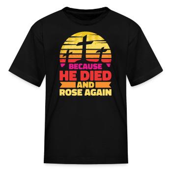 Christian Christianity - Kid's T-Shirt - black - Front