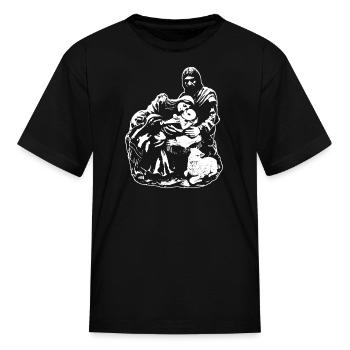 Christian Christianity - Kid's T-Shirt - black - Front