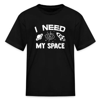 Nerd Geek - Kid's T-Shirt - black - Front