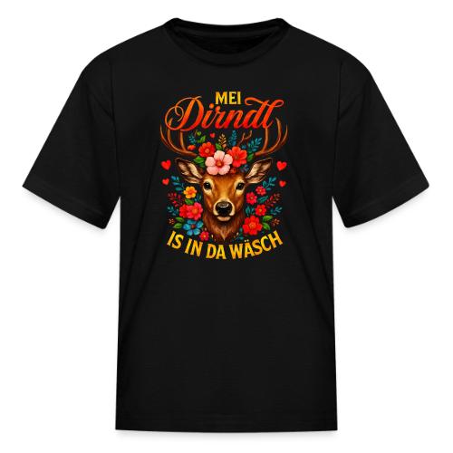 Mei Dirndl is in da Wäsch - Kid's T-Shirt