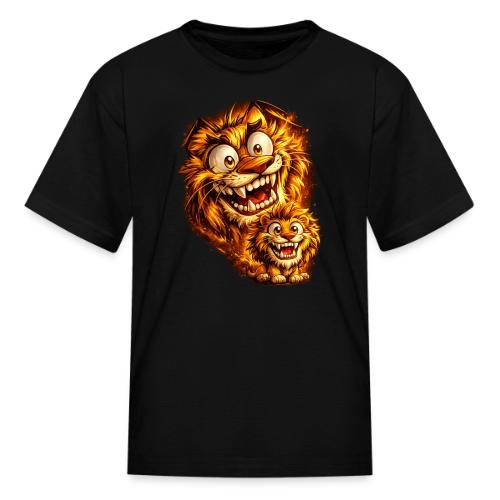 Crazy Double Lion Streetwear - Kid's T-Shirt