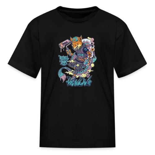 Kitsune Street Rebel - Kid's T-Shirt