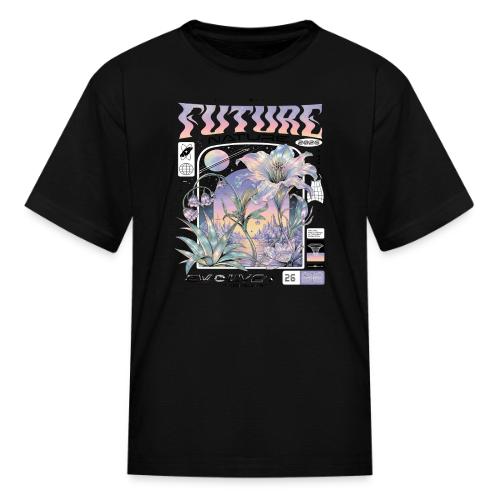 Future Nature Retro-Futuristic - Kid's T-Shirt