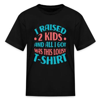 Mother - Kid's T-Shirt - black - Front