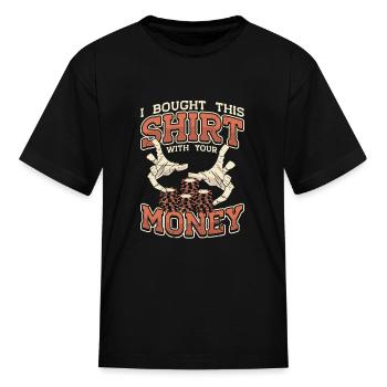 Casino Gamble Gambling - Kid's T-Shirt - black - Front