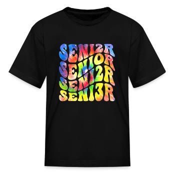 Senior Graduation Back To School Class of 2023 - Kid's T-Shirt - black - Front