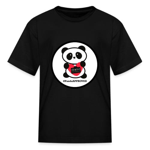 pandaapproved_circle - Kid's T-Shirt