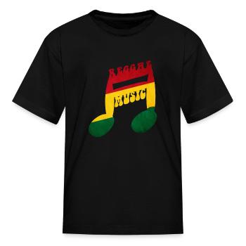 MUSIQUE REGGAE - T-shirt Enfant - noir - Devant