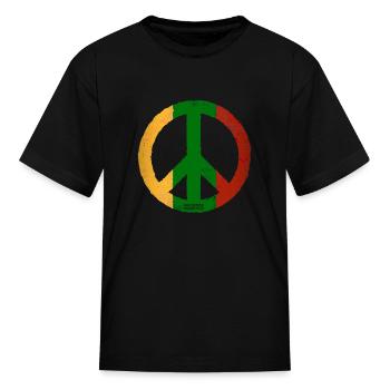 REGGAE DE LA PAIX - T-shirt Enfant - noir - Devant
