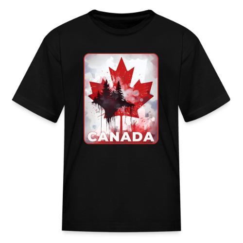 Canada's Maple Leaf Pride - Kid's T-Shirt