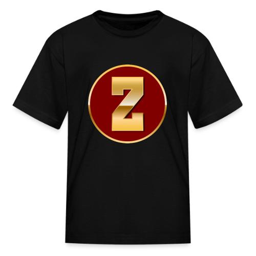 Letter Z – Capital Varsity Alphabet Monogram - Kid's T-Shirt