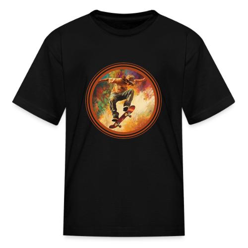 Skateboarding Mode On - Kid's T-Shirt