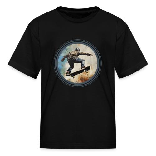 Skateboarding Energy - Kid's T-Shirt