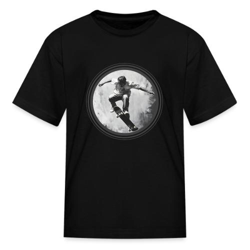 Skateboarding Vibes Only - Kid's T-Shirt