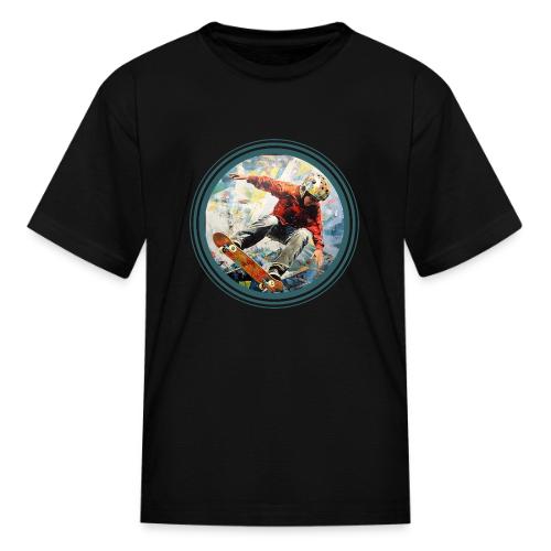 Skateboarding Fuel - Kid's T-Shirt