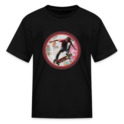 Skateboarding Soul - Kid's T-Shirt