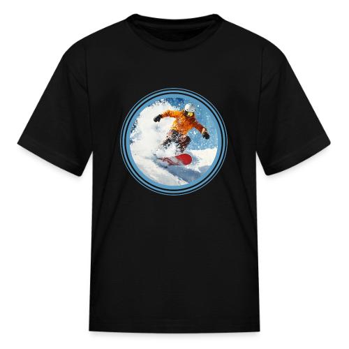 Snowboarding Edge - Kid's T-Shirt