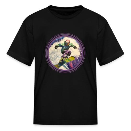 Snowboarding Soul - Kid's T-Shirt