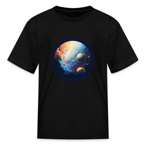 Nebula of Planets - Kid's T-Shirt