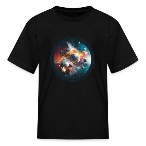 Planets in Acrylic Dreams - Kid's T-Shirt