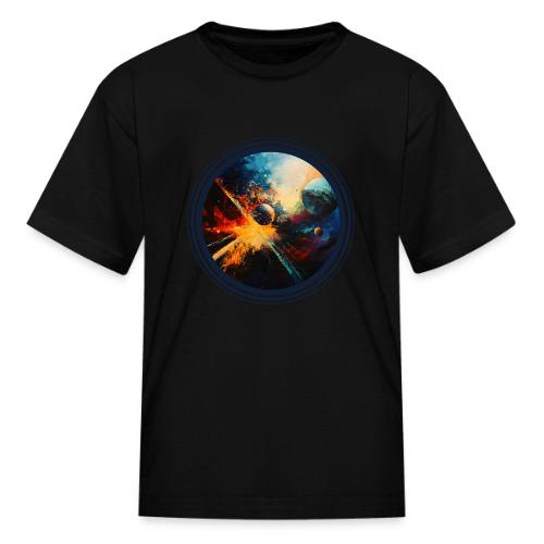 Planets in Turmoil - Kid's T-Shirt