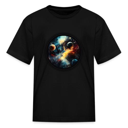 Painted Cosmos of Planets - Kid's T-Shirt