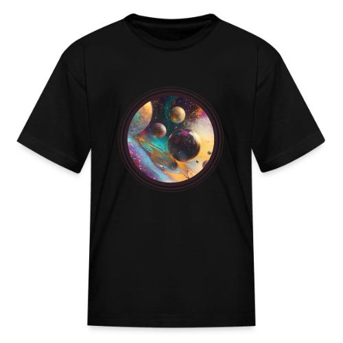 Planets in the Abstract - Kid's T-Shirt