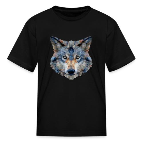 Wolf: Chromatic Wild Gaze - Kid's T-Shirt