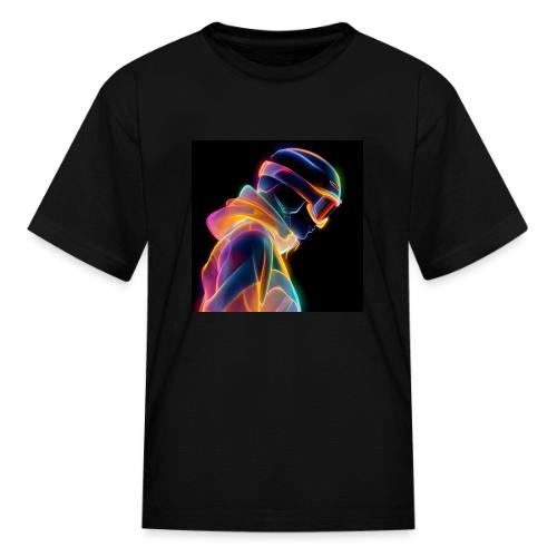 Snowboarding: Neon Gravity Ride - Kid's T-Shirt