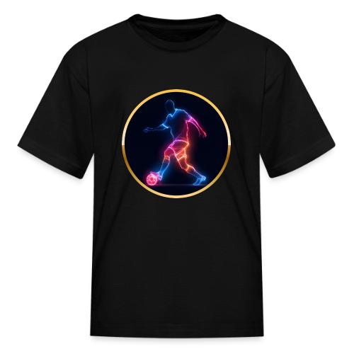 Soccer: Electric Kick Ring - Kid's T-Shirt
