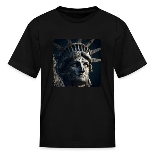 USA: Liberty in Shadows - Kid's T-Shirt