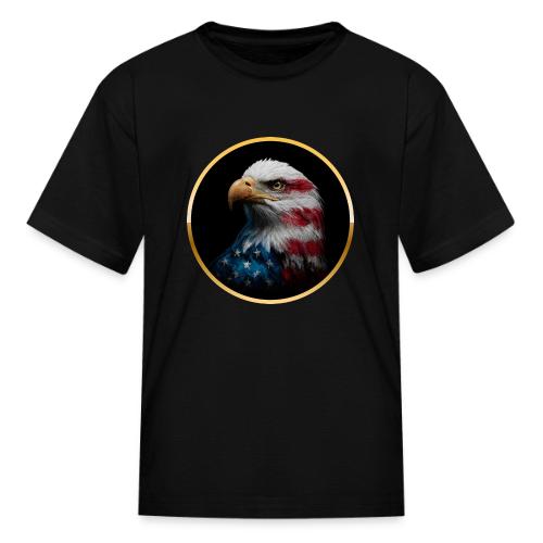 USA: Liberty Emblem - Kid's T-Shirt