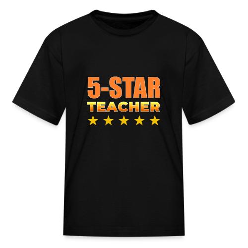 Five-Star Teacher - Kid's T-Shirt