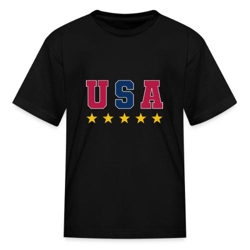 USA Varsity Stars - Kid's T-Shirt