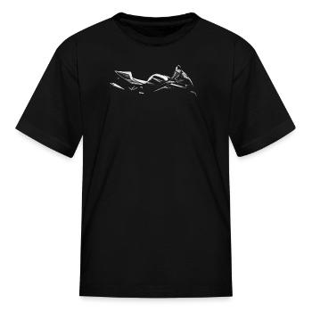 Bike - Kid's T-Shirt - black - Front