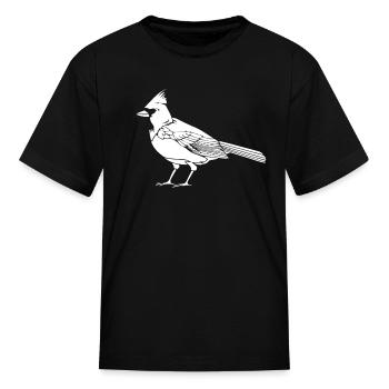 Cardinal - Kid's T-Shirt - black - Front