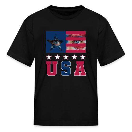 Stars and Vision USA - Kid's T-Shirt