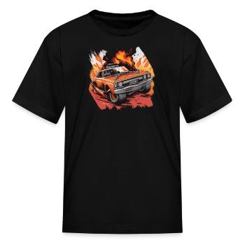 Demo Derby Demolition Derby Demolition Derby Lover - Kid's T-Shirt - black - Front